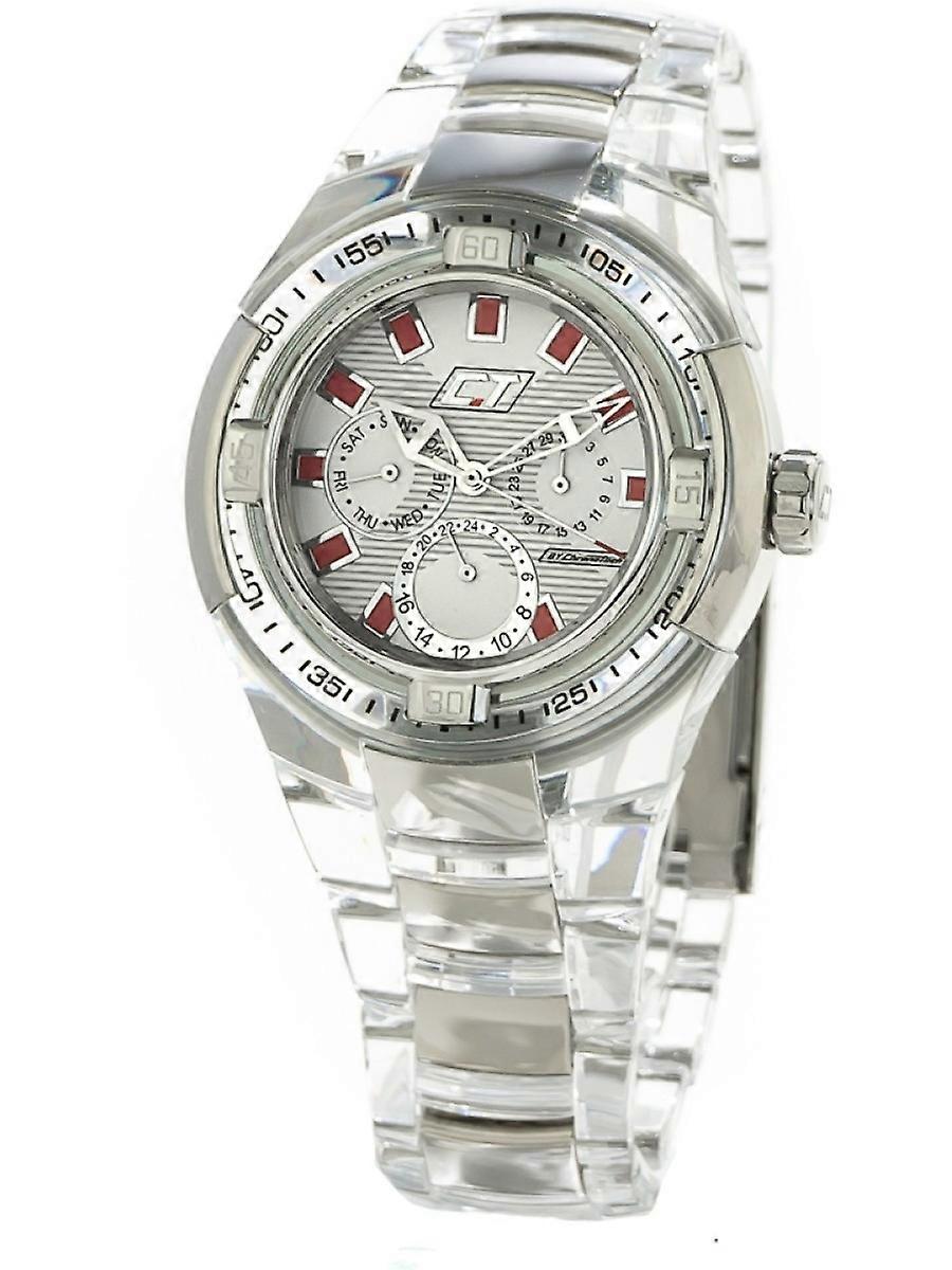 Chronotech Transparente Polycarbonat CC7046M-09M Herrenuhr