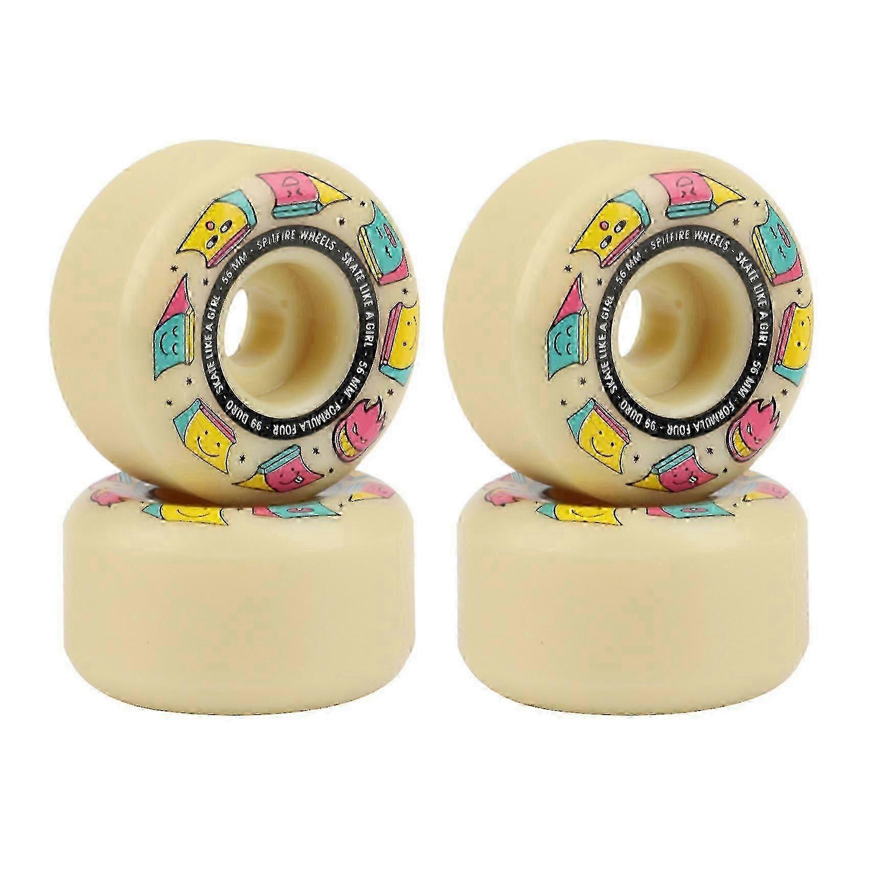 ホイールストリートブラッシングホイールダンスボードホイール 56mm 99du スケートボードホイール