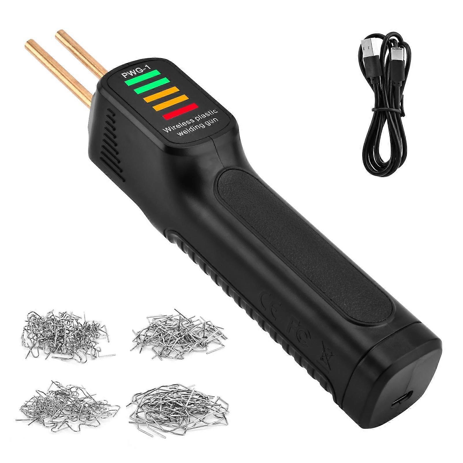 200 Hot Staples Plastic Welder Tool for Durable Plastic Welding, Compatible with All Standard Plastic Materials