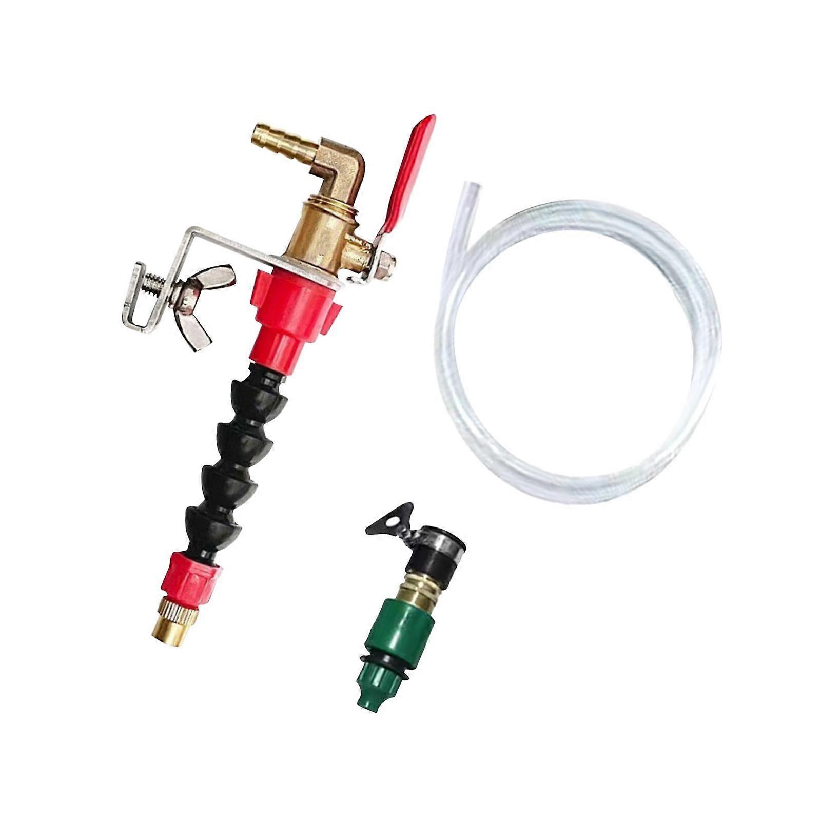 Misting System Water Sprayer, Dust Remover Water Sprayer for Marble Brick Tile