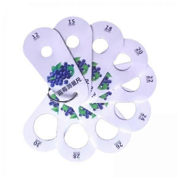 3x Ruler for Fruits Fruit Measuring Ruler Convenient Professional Measuring