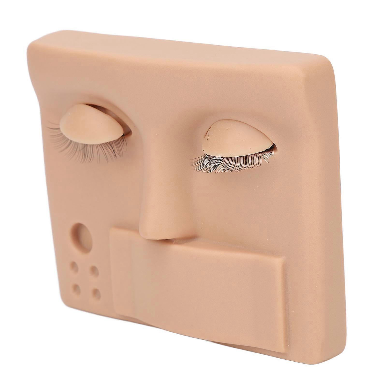 Eyelash Mannequin Head Replaced Eyelids Realistic Reusable 3D Lash Extension Mannequin Head