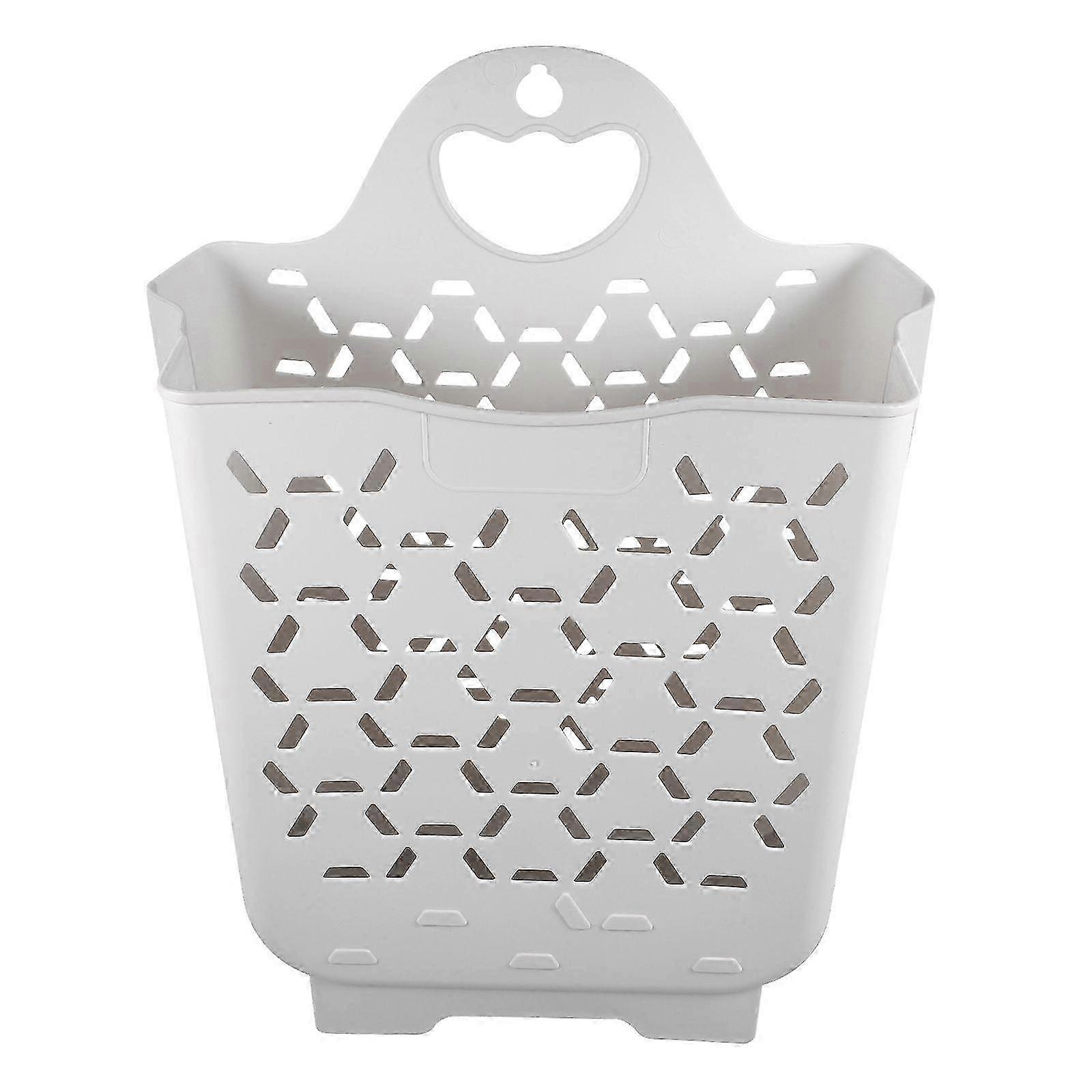 Space-saving Wall Mount Laundry Basket Collapsible
