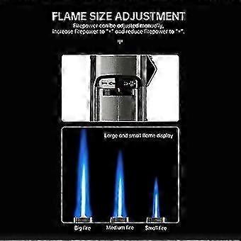 Metal Torch Lighter Direct Windproof Flame Outdoor Barbecue Kitchen Baking Welding