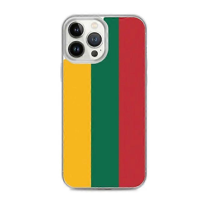 iPhone Case - iPhone 13 Pro Max - Lithuania Flag - Flexible - Multicolor - Vertical