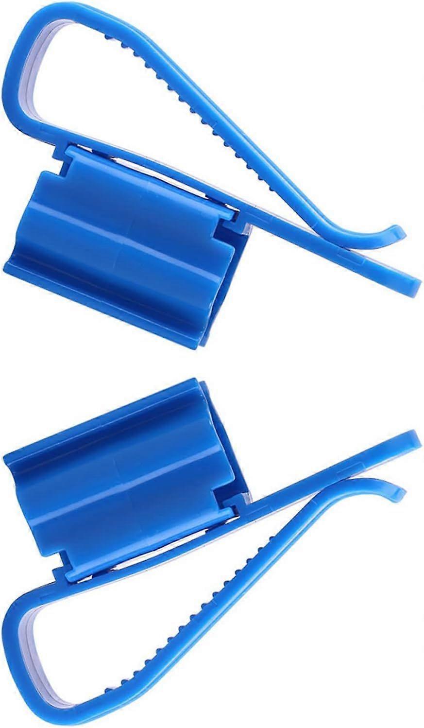 2Pcs Water Pipe Clips, Multifunction Plastic Adjustable Fish Tank Clamps Mounting Clip Wat