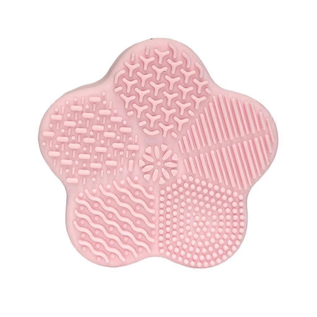 Portable Make up Brush and Scrubber and Foam Sponge Washing Tool Double-Sided