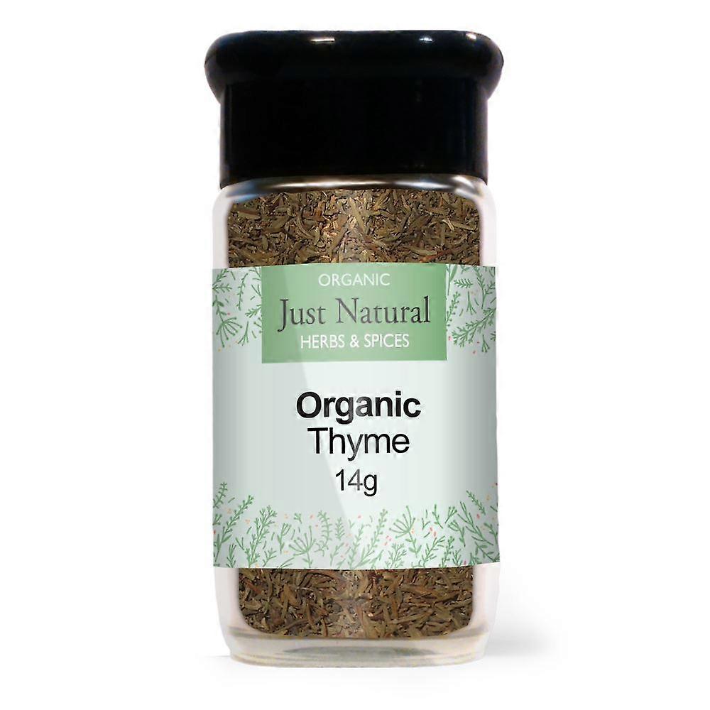 Just Natural Herbs Organic Thyme (Glass Jar) 25g