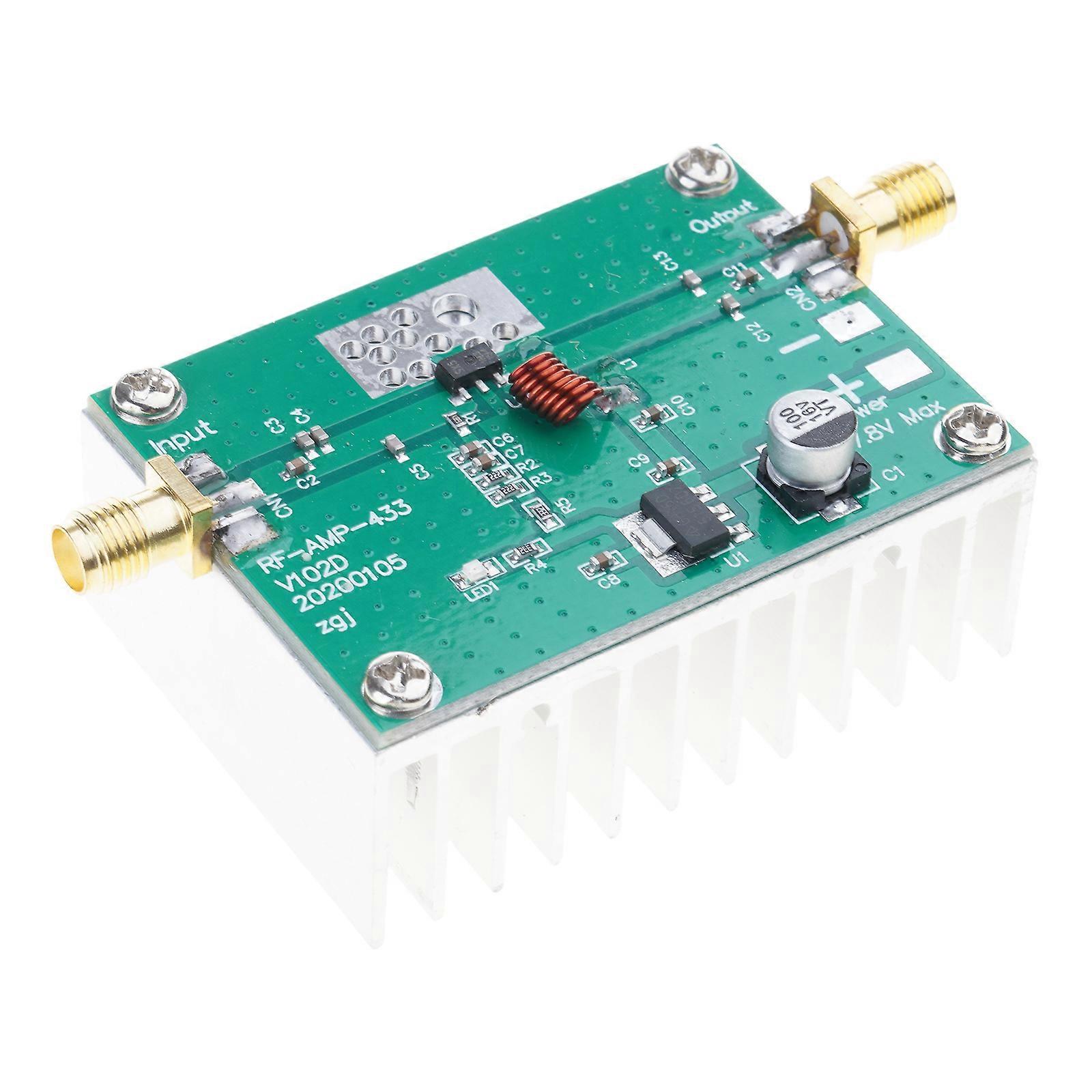 433MHz 8W Amplifier Module High Efficiency Digital Amplifier Board Extended Signal Coverage Remote Control Booster