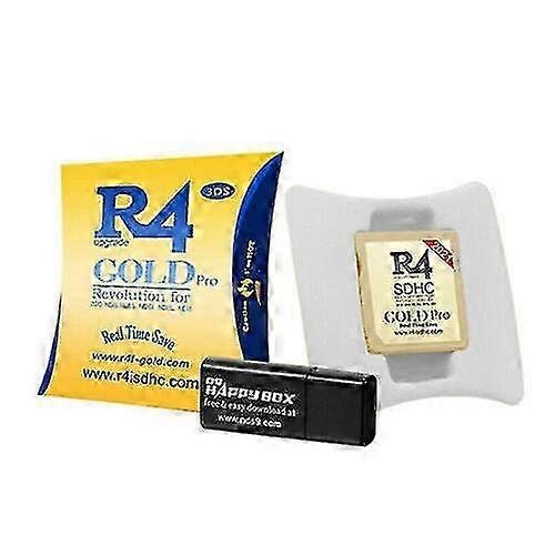 2025 R4 Gold Pro Sdhc R4i 2021 για κασέτα DS/3DS/2DS/Revolution/32g SD