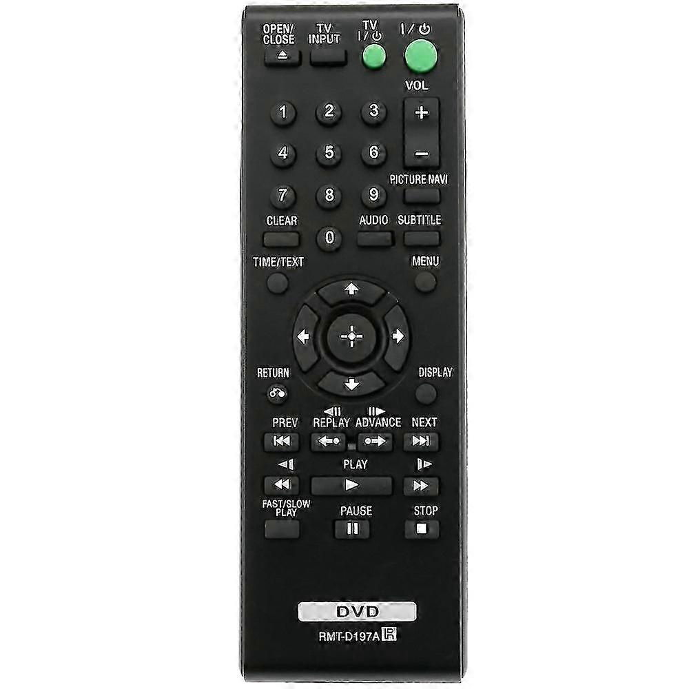 جهاز التحكم عن بعد RMT-D197A لمشغل الأقراص المضغوطة / DVD DVP-SR510H SR210P SR510 SR210 DVPSR510H DVPSR210P DVPSR510 DVPSR210