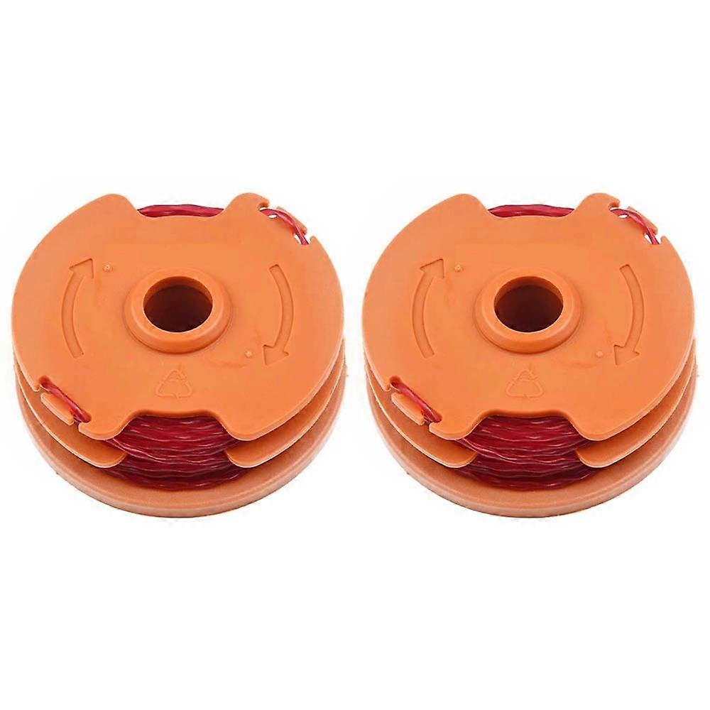 2 Pieces Lawn Trimmer Wire Reels for Worx Lawn Mower Spools WA0007