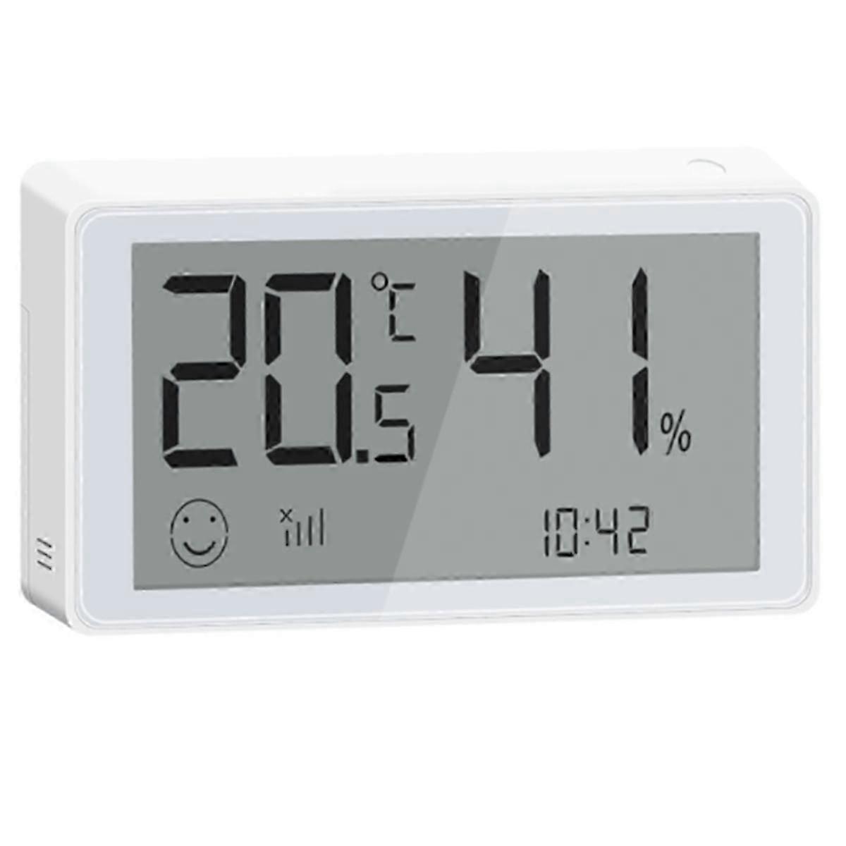 Tuya Smart ZigBee Temperature and Humidity Sensor Digital Thermometer Indoor Hygrometer CompatibleWhite SZRH