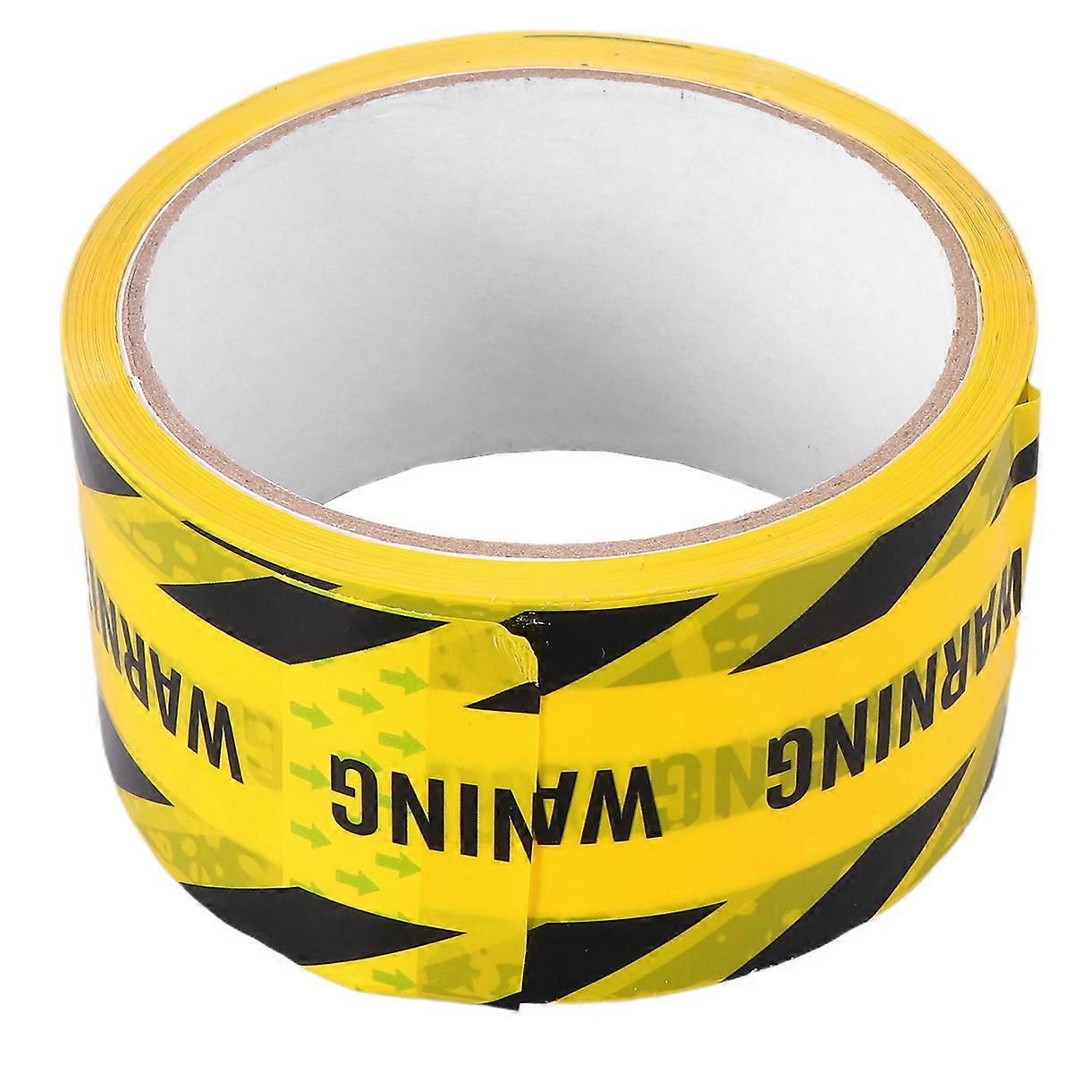 Safety Warning Tape BOPP Rectangular Self Adhesive For Inoperative Machinery Areas 1 Roll