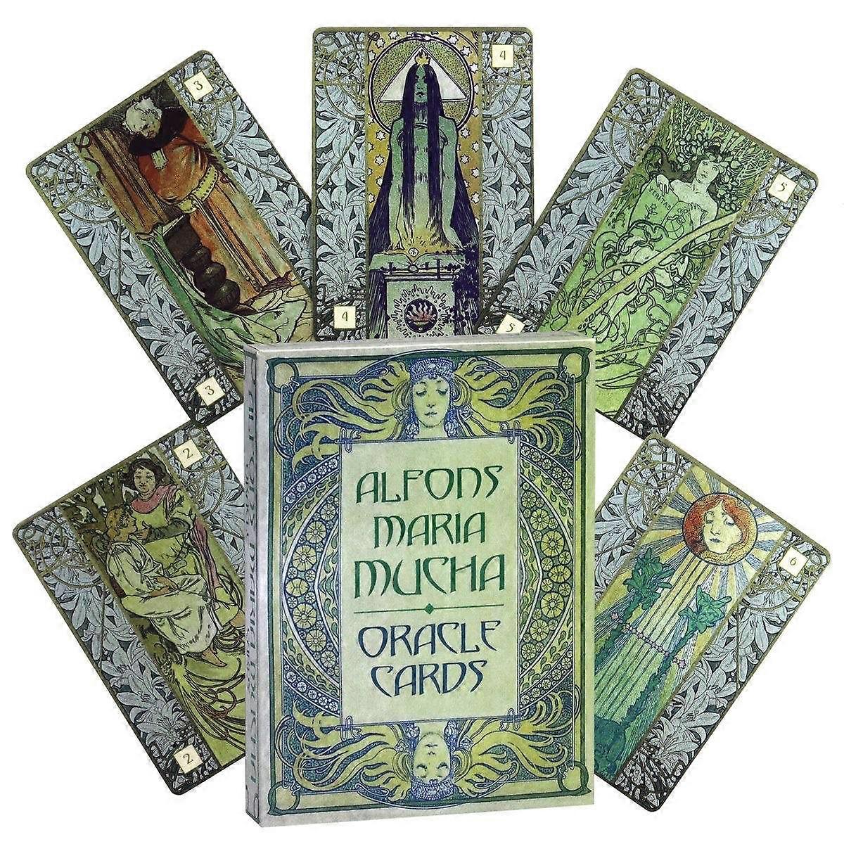 Mucha Oracle Deck: Art Nouveau Oracle Cards for Divination