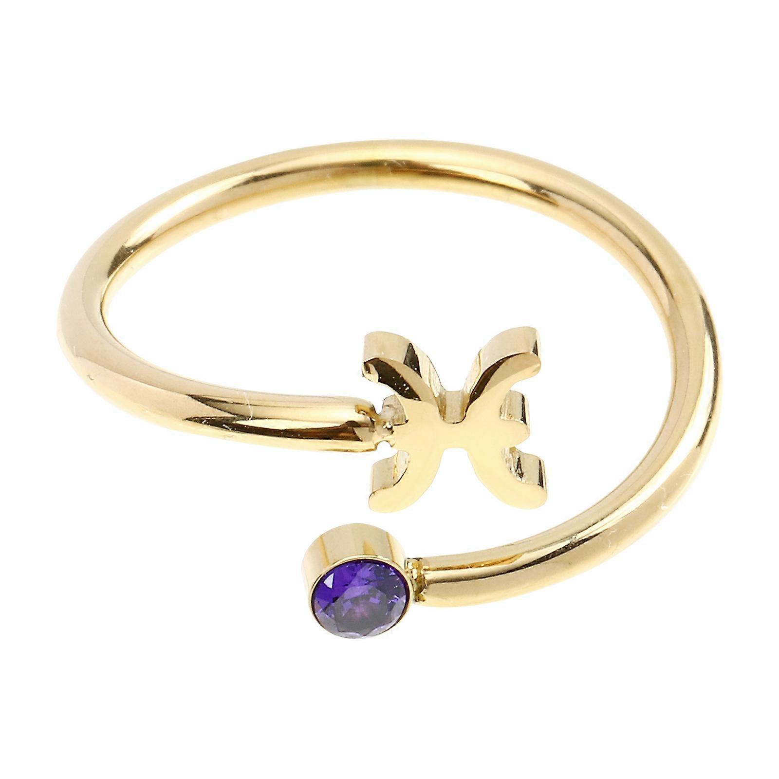 Trendy Adjustable Ring, Sparkling Zircon Design, Perfect for Daily Wear