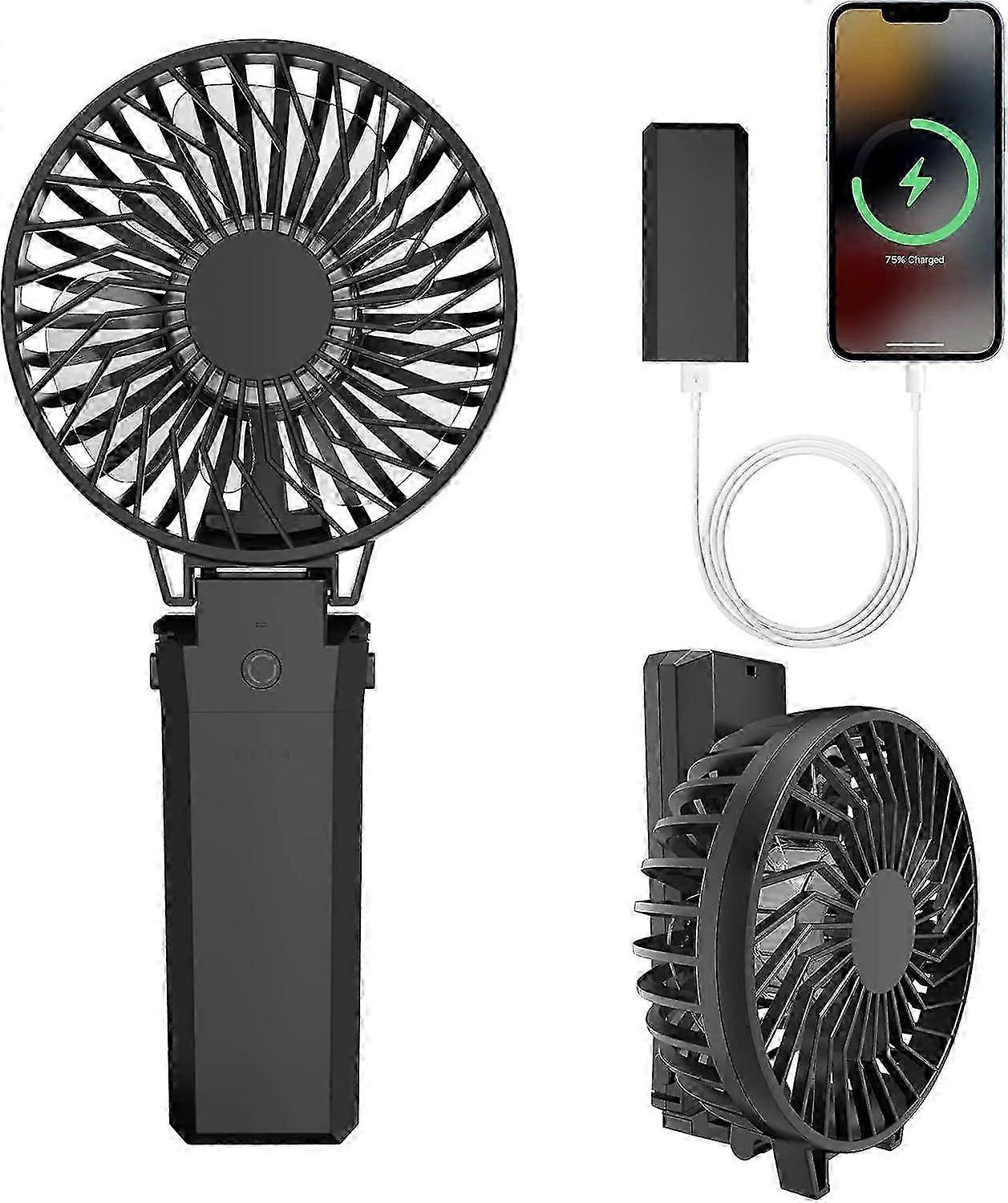 Portable Handheld Rechargeable Fan