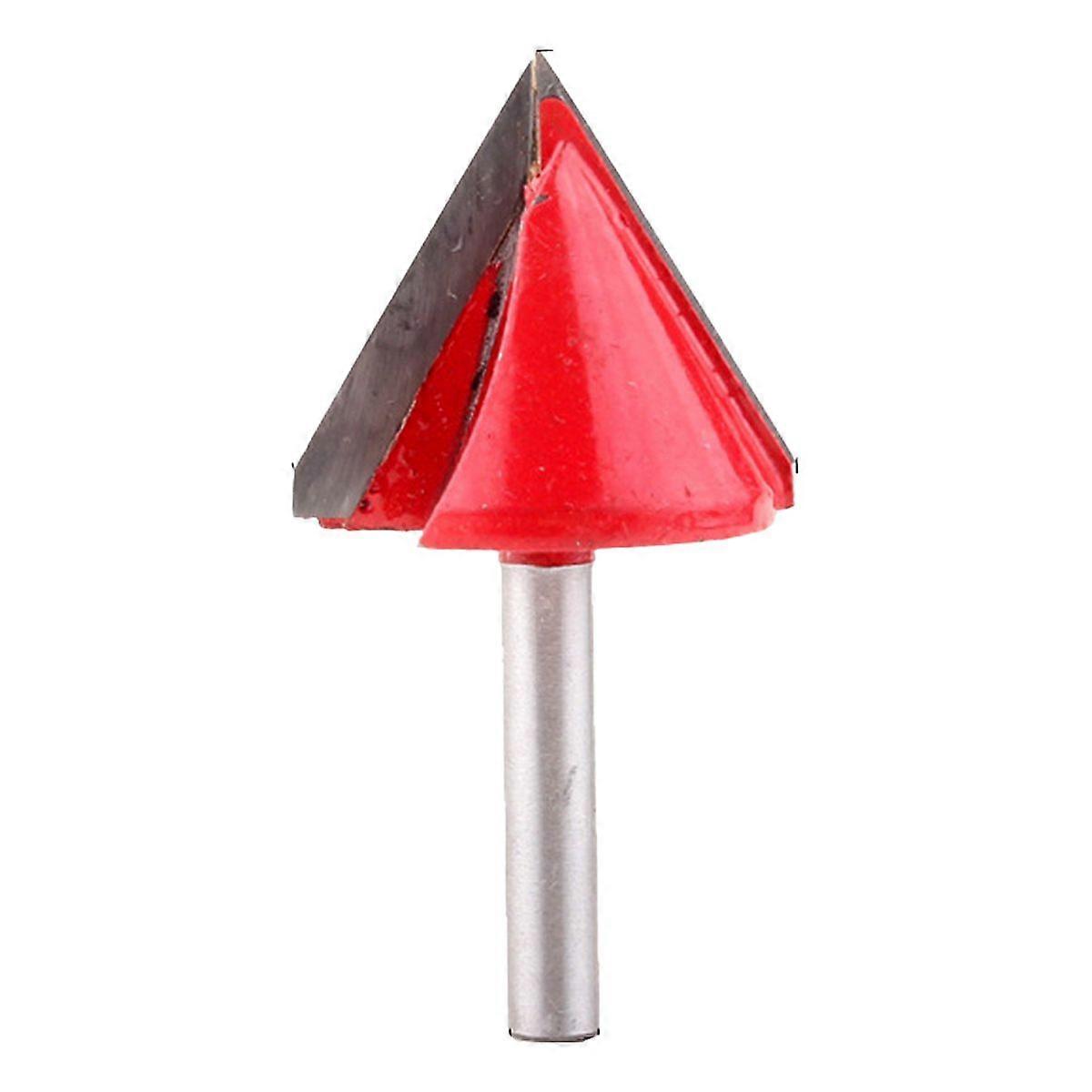 1/4" Shank Router Bit Engraving V Shape Groove Woodwork Cutter Trim Chamfer Bit