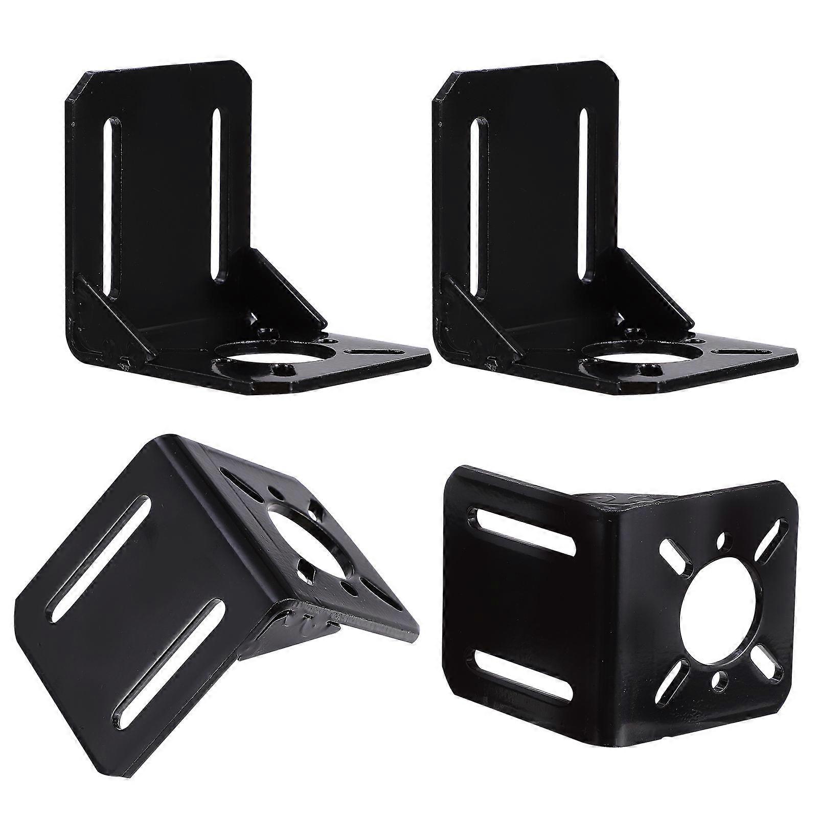 ملحقات المحرك الكهربائي متعددة الوظائف السائر محرك تصاعد قوس طابعة 3D دعم المحرك أسود 5.5X5CM