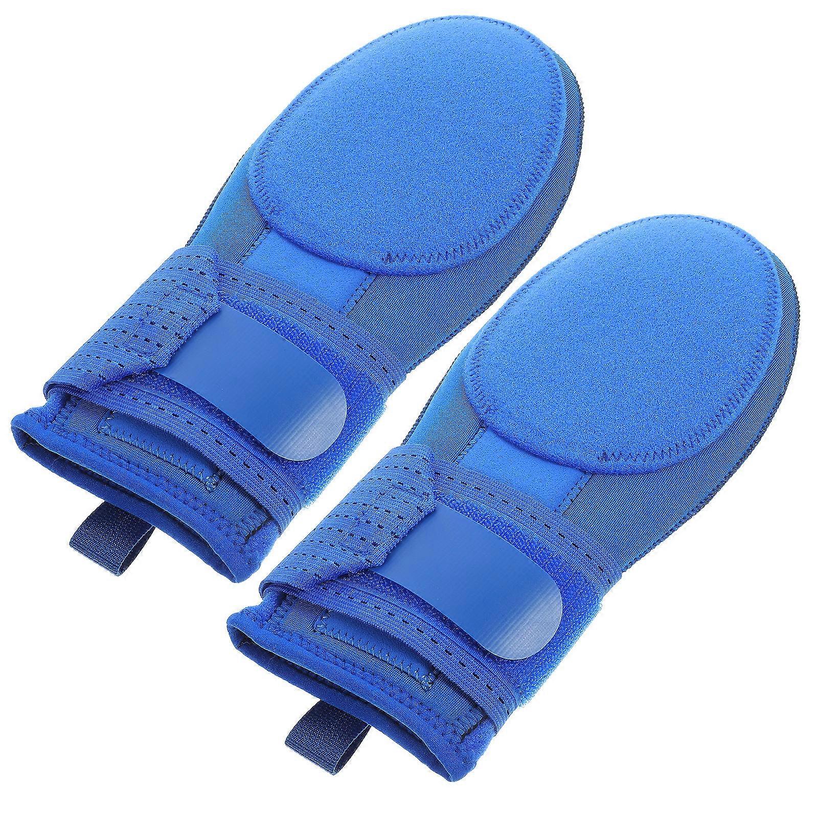 Blue Sliding Mitt Softball Gloves Adult Softball Glove Neoprene OK Cloth 1Set
