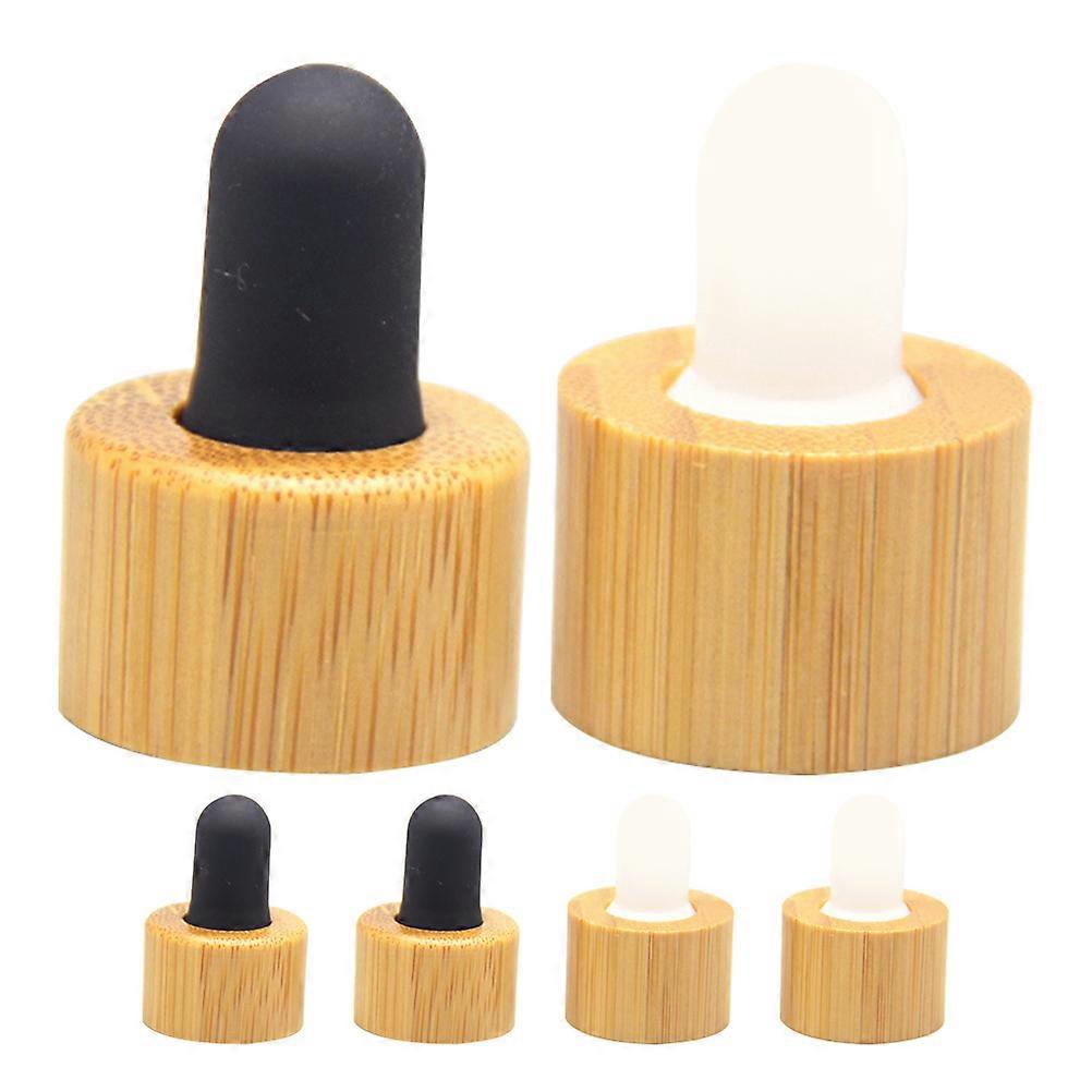 Essential Oil Bottle Dropper Lid Plastic Lids 6Pcs