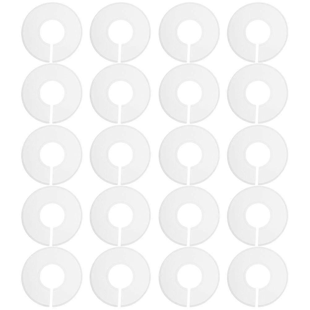 20pcs Plastic Clothing Size Dividers Rings for Organizing Clothes and Size Buttons Suitable for Various Brands