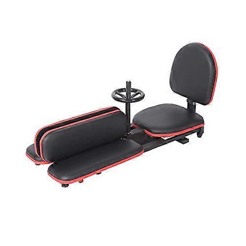 Leg extension machine for full 180° adjustment, sturdy stretching training equipment for gym and home fitness, suitable for all ages.