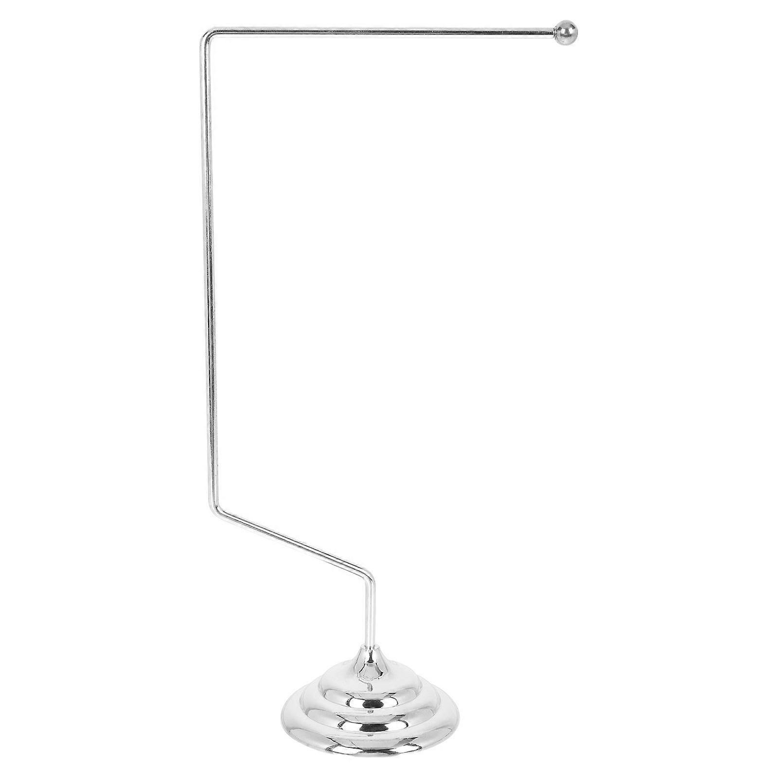 2pcs Table Flagpole Stand: Desk Flag Bracket For Office - Fits 14x21cm Bunting Cloth - Conference Mini Flag Stand With Stable Base