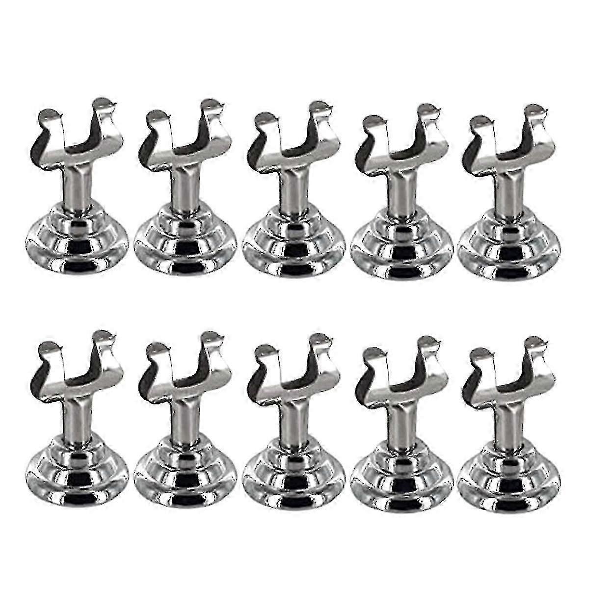 Mini Menu Sign Holders Set for Wedding Place Cards, Table Number Stands for Restaurants and Cafes