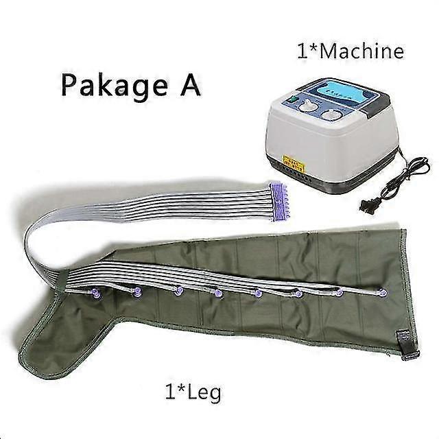 8 Cavity Air Compression Massager Leg Foot Boots for Circulation and Relaxation