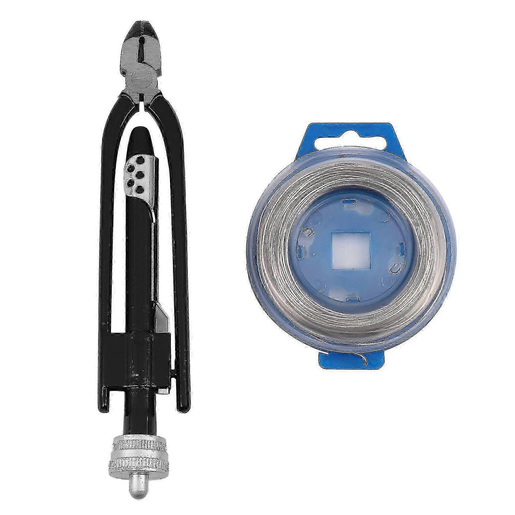 6inch Safety Wire Twisting Pliers Set with 15m Roll