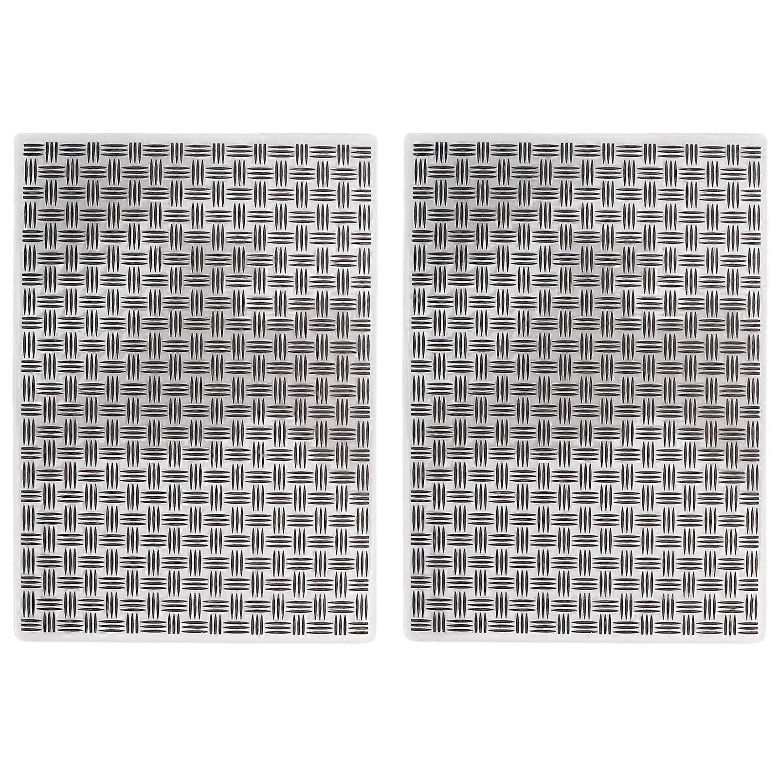 2025 Latest Model  2Pcs Embossing Folders Premium Plastic Wide Application