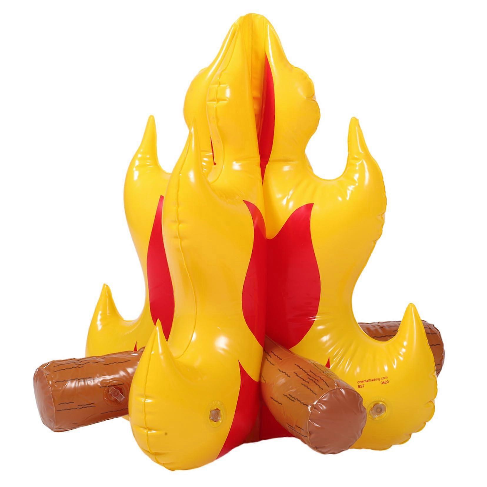 Compact Inflatable Campfire for Kids, Beautiful Inflatable Campfire Fire Truck Balloon