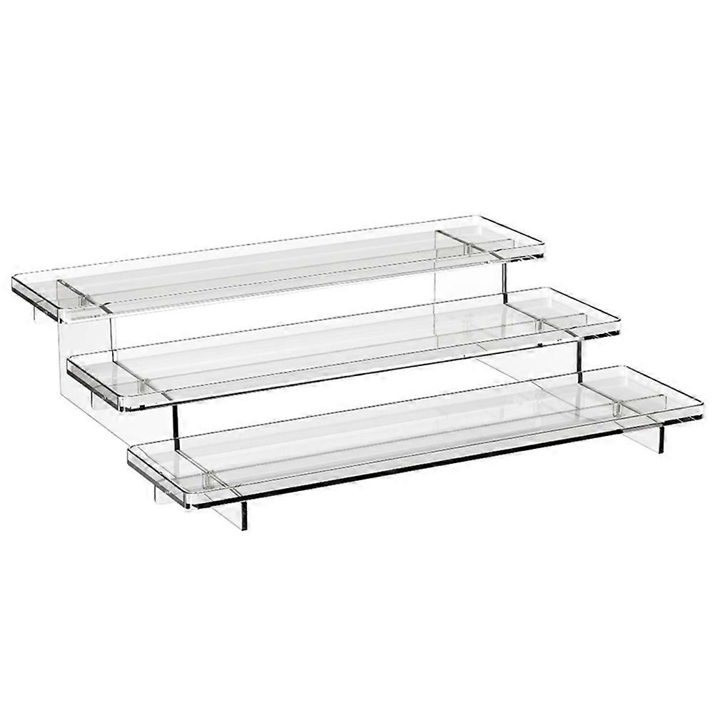 Multi-Layer Cosmetic Stand Transparent Perfume Storage Stand Pet