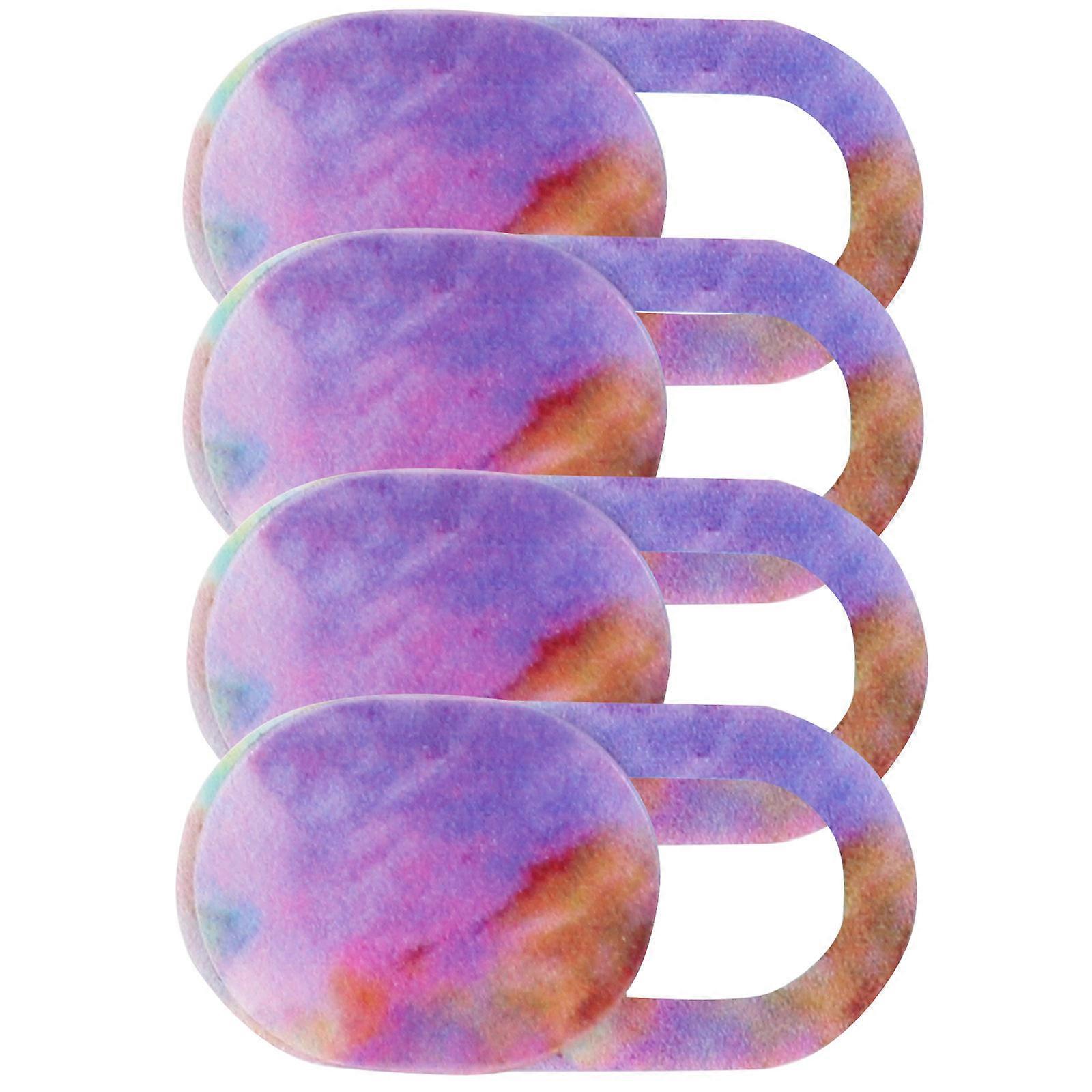 電話ラップトップカバーウェブカメラ日常使用ABS素材1.5X0.5CM 4個