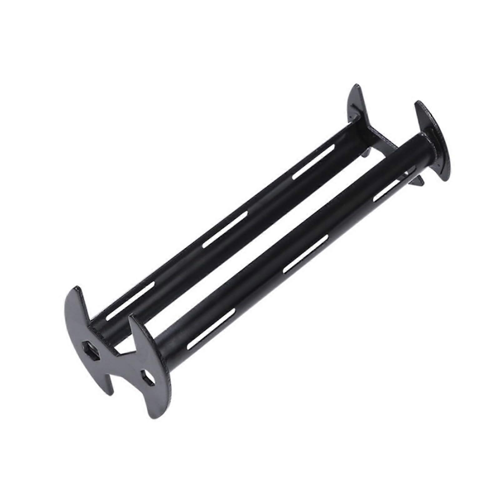 Professional Bathroom Faucet and Sink Wrench with Ergonomic Handle, Compatible with Standard Plumbing, Black Finish