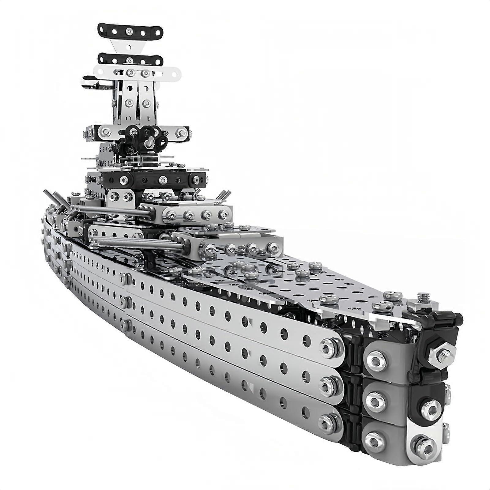 3D Metal Puzzle Military Model Kits KJPZ-04 Kirov Class Cruiser DIY Assembly Miniature Battle Ship Model