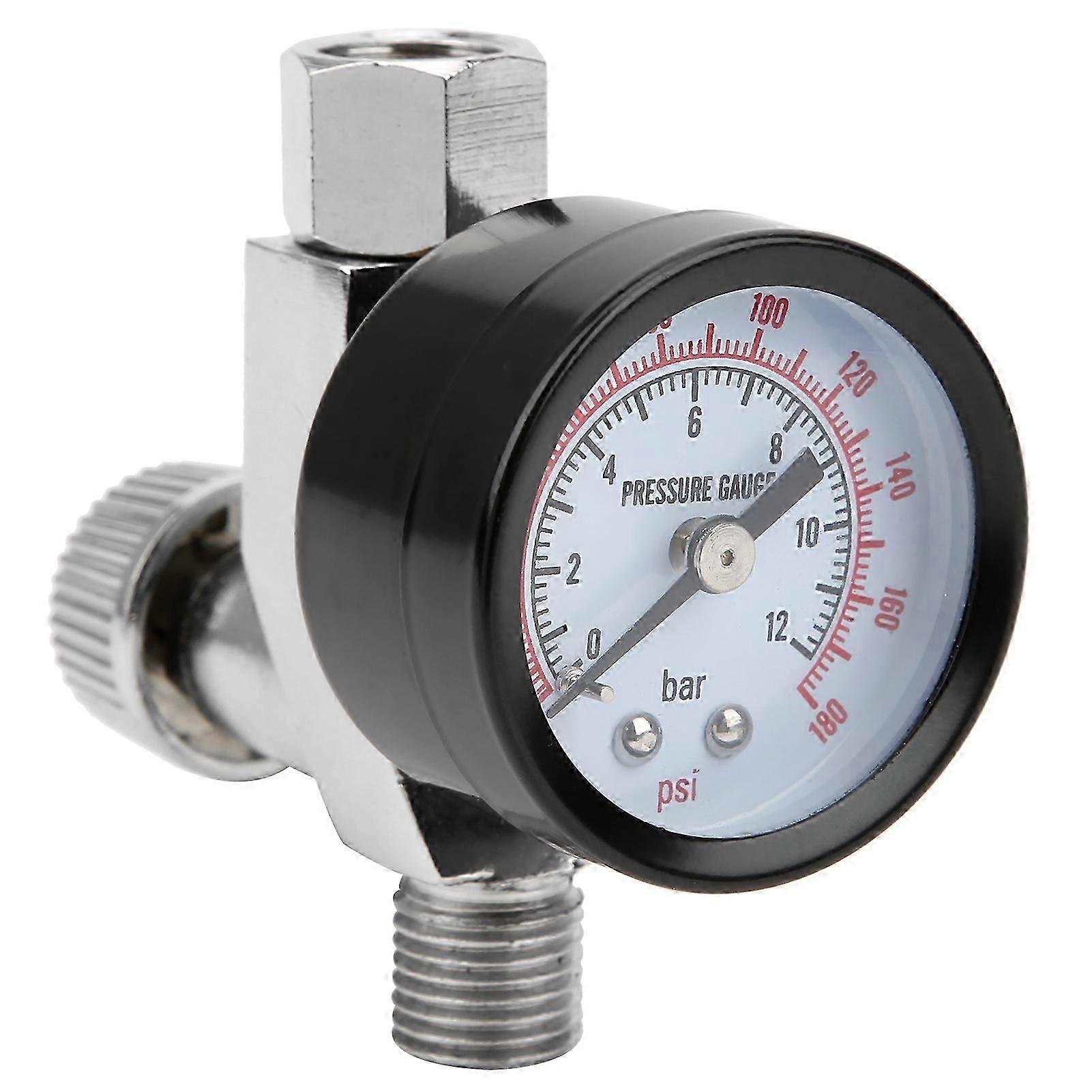1/4in Adjustable Air Pressure Regulator Automotive Equipment Accessories Air Control Valve