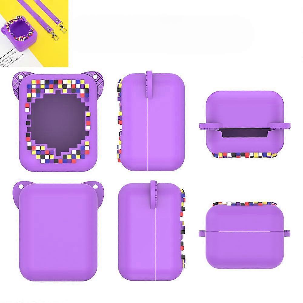 Console Silicone Case for Bitzee Interactive Toy Digital Pet (Light Purple)