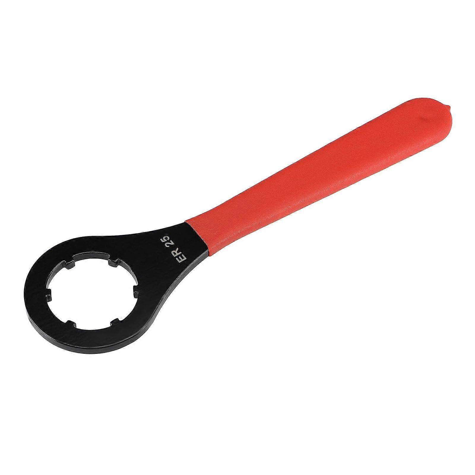 ER25 Collet Wrench Carbon Steel With Non-Slip Grip For Lathe