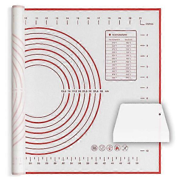 Baking Mat with Non-Slip and Baking Measurements