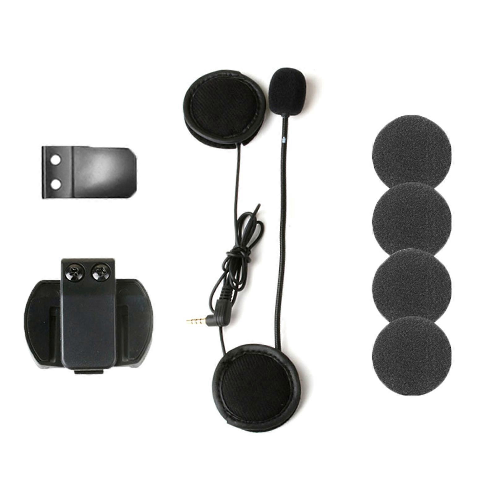 fessional Motorcycle Communication set with Ergonomic Design Motorcycle Helmets Intercom Suitable for V4 Multicolor