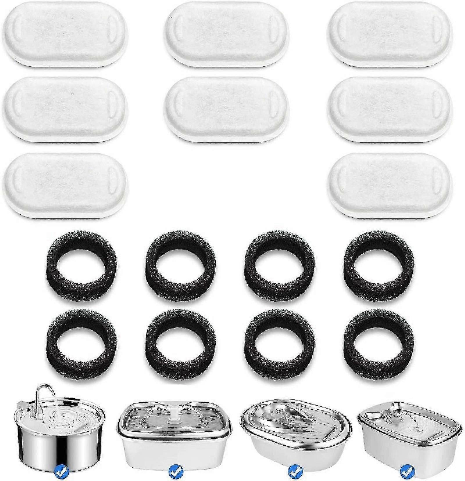 Distributeur d’eau filtrée pour animaux de compagnie avec système de circulation automatique