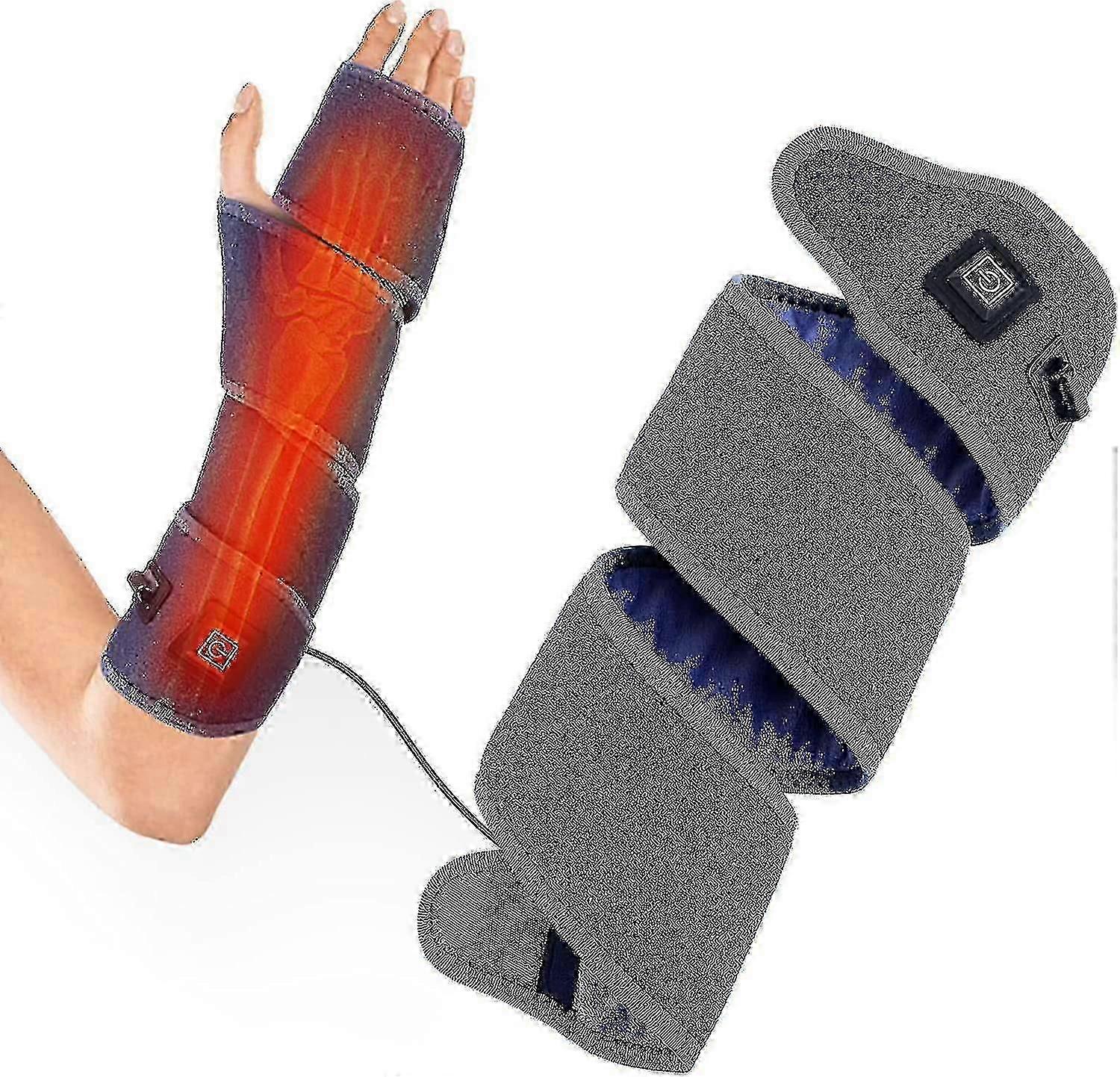 ?Extra Long Heating Pad Wrap For Pain Relief Wrist Arm Ankle Elbow And Leg Physiotherapy Fever Band Comfortable Design?