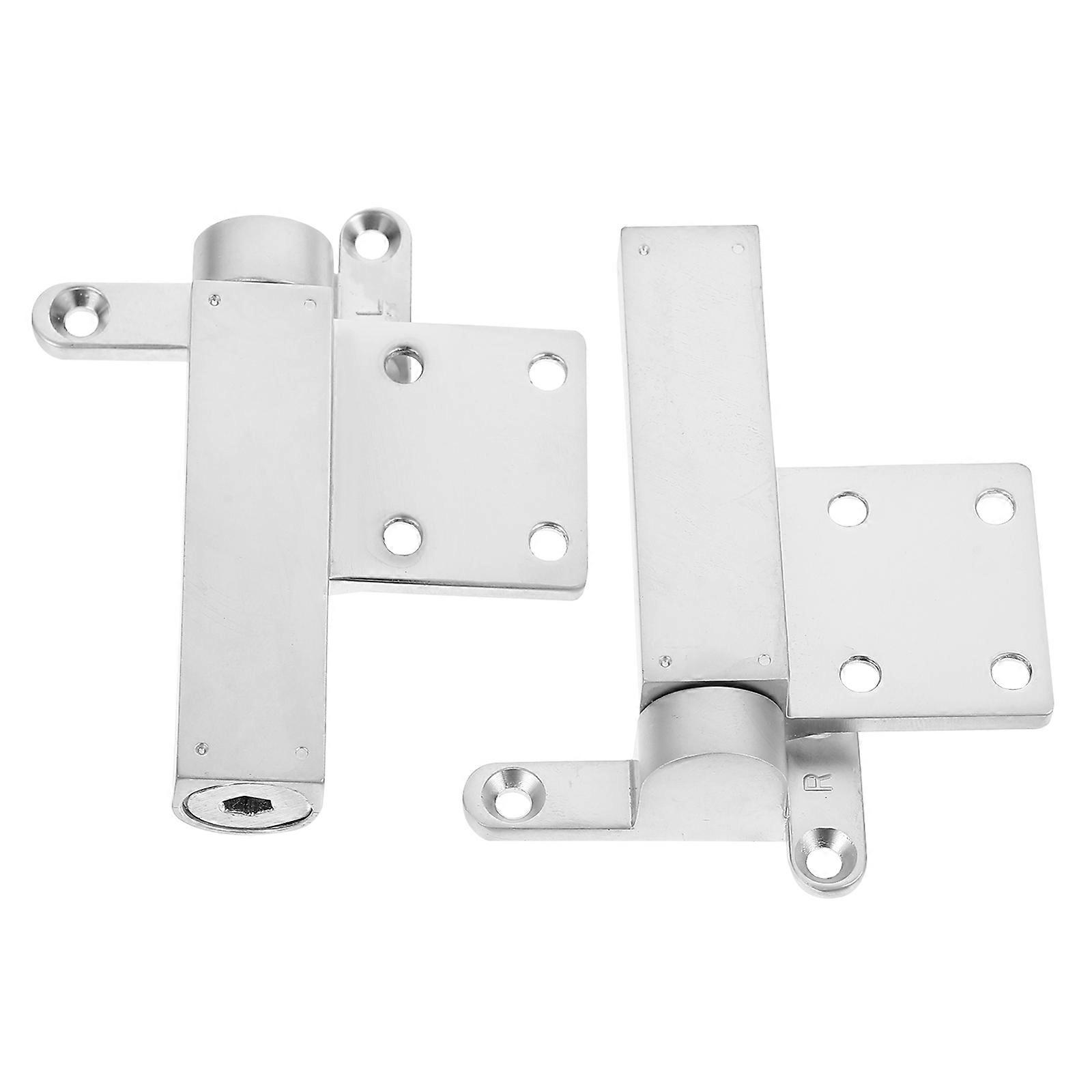 Concealed Hinges Alloy Hinge Self-Supporting Hinges Silver 9.5x7.6x2.5cm Support Lightweight Doors Lids 1 Pair