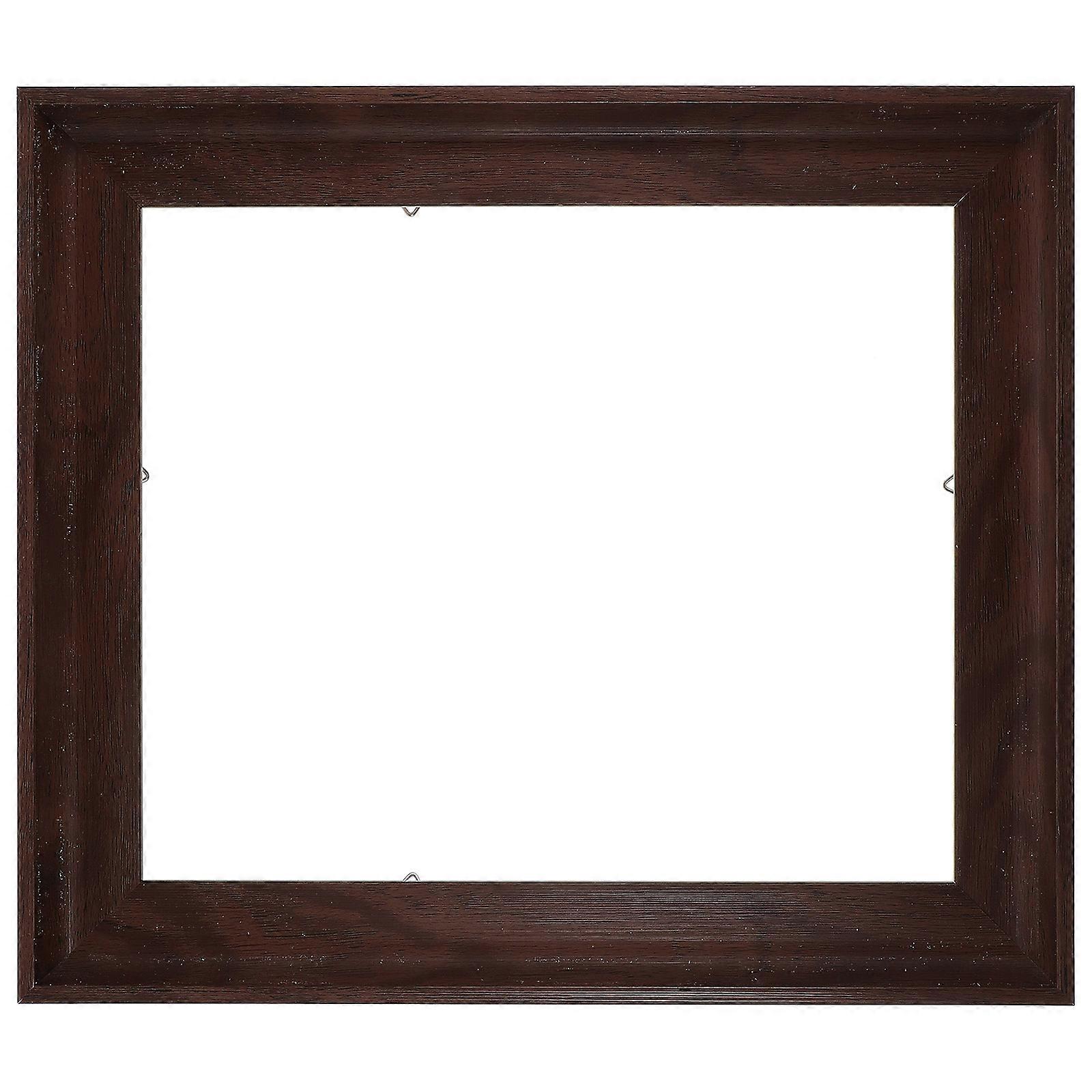 Oil Painting Frame Rectangular Shape Simple Look Style Home Wall Decoration 14.6×12.6×1.2In 1Pcs