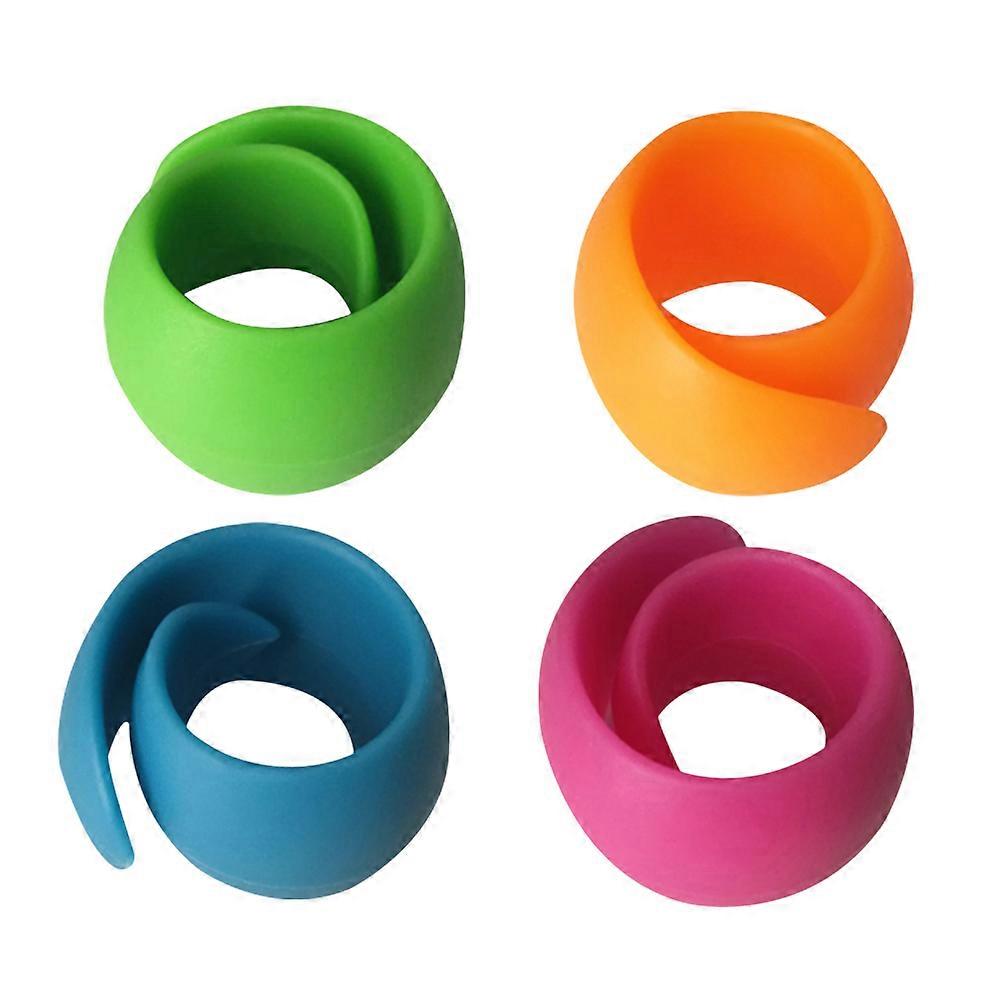 4Pcs Shell Thread Spool Huggers for Sewing Machine to Prevent Thread Unwinding BH01 Mixed Color