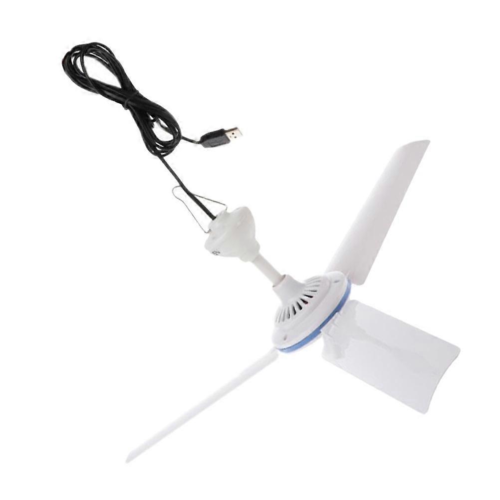 Portable Ceiling Fan with 3 for Home Plastic Material