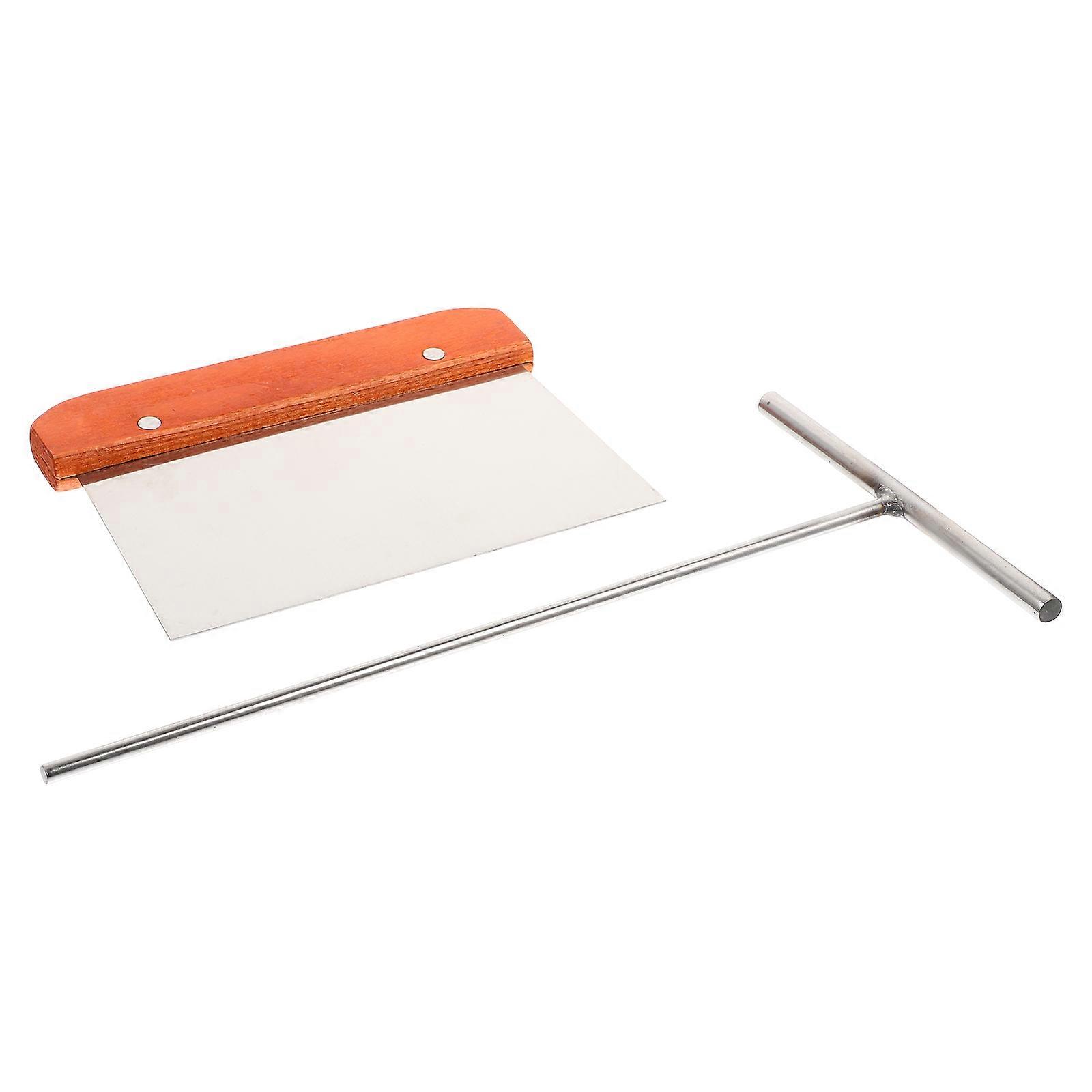 Crepe Spreader and Kit for Kitchen Use Silver Color Practical Cooking Tools