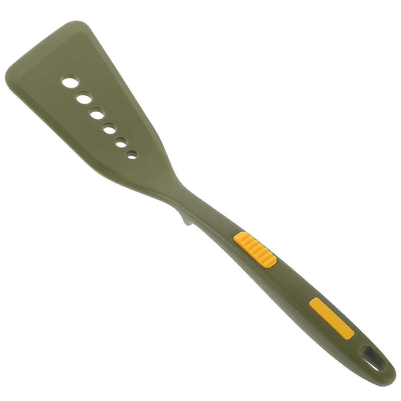 Nonstick Cooking Baking Spatula Turner Silicone Kitchen Accessory for Frying Eggs Pancakes 34.00X8.50X2.00CM 1Pack